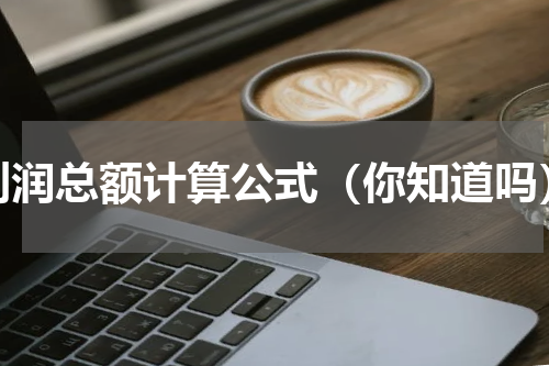 利润总额计算公式（你知道吗）