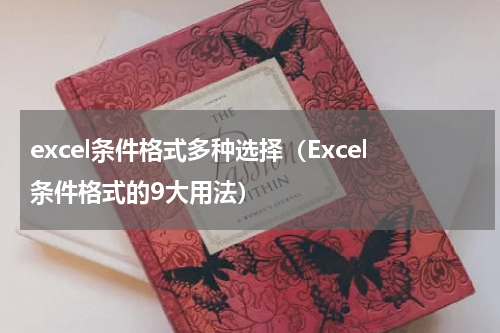 excel条件格式多种选择（Excel条件格式的9大用法）