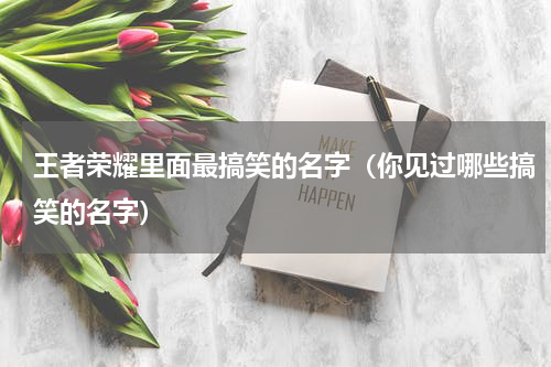 王者荣耀里面最搞笑的名字（你见过哪些搞笑的名字）
