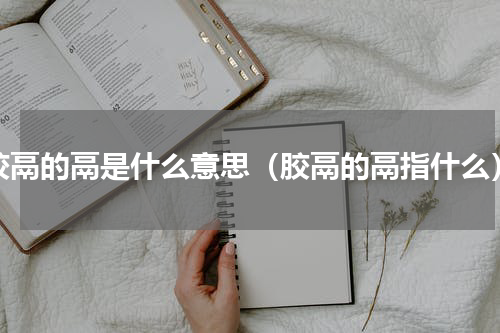 胶鬲的鬲是什么意思（胶鬲的鬲指什么）