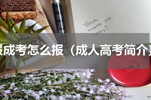 报成考怎么报（成人高考简介）