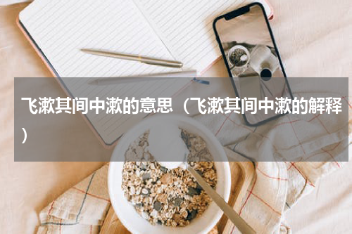 飞漱其间中漱的意思（飞漱其间中漱的解释）