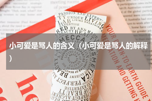小可爱是骂人的含义（小可爱是骂人的解释）