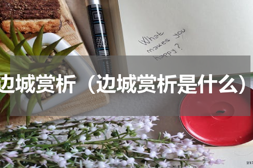 边城赏析（边城赏析是什么）