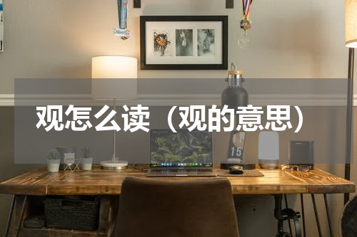 观怎么读（观的意思）