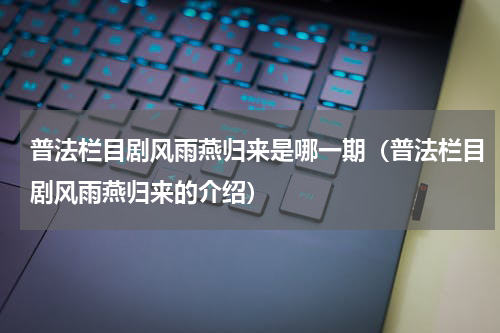 普法栏目剧风雨燕归来是哪一期（普法栏目剧风雨燕归来的介绍）