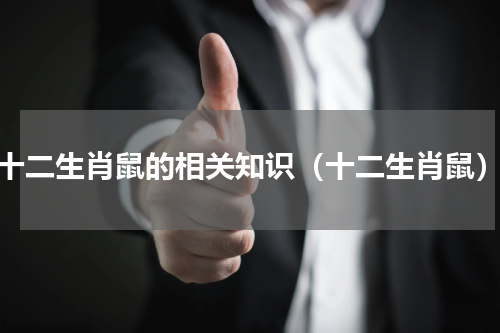 十二生肖鼠的相关知识（十二生肖鼠）