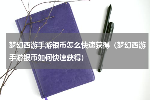 梦幻西游手游银币怎么快速获得（梦幻西游手游银币如何快速获得）