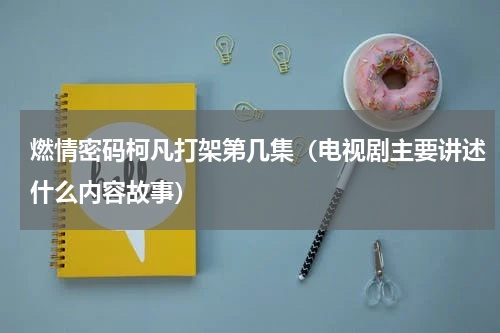 燃情密码柯凡打架第几集（电视剧主要讲述什么内容故事）
