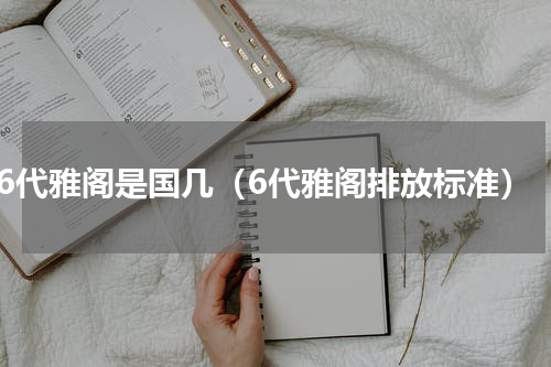 6代雅阁是国几（6代雅阁排放标准）