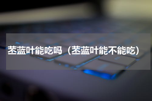 苤蓝叶能吃吗（苤蓝叶能不能吃）