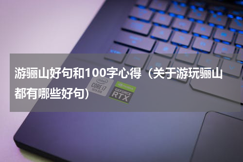 游骊山好句和100字心得（关于游玩骊山都有哪些好句）