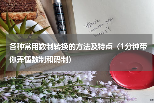 各种常用数制转换的方法及特点（1分钟带你弄懂数制和码制）
