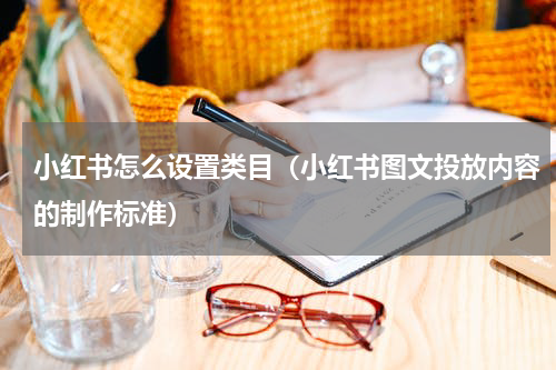 小红书怎么设置类目（小红书图文投放内容的制作标准）