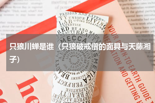 只狼川蝉是谁（只狼破戒僧的面具与天藤湘子）