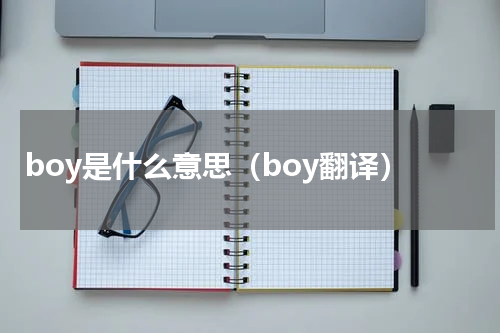 boy是什么意思（boy翻译）