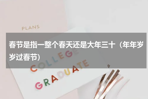 春节是指一整个春天还是大年三十（年年岁岁过春节）