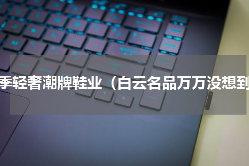 四季轻奢潮牌鞋业（白云名品万万没想到）
