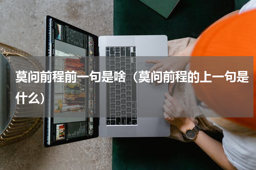 莫问前程前一句是啥（莫问前程的上一句是什么）