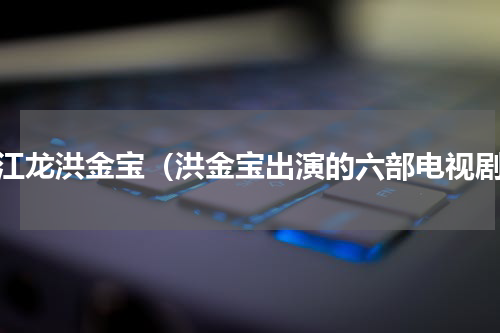 过江龙洪金宝（洪金宝出演的六部电视剧）