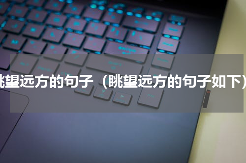 眺望远方的句子（眺望远方的句子如下）