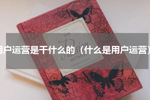 用户运营是干什么的（什么是用户运营）