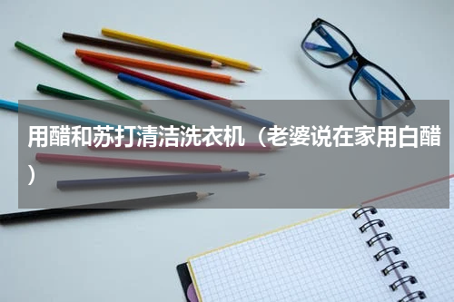 用醋和苏打清洁洗衣机（老婆说在家用白醋）