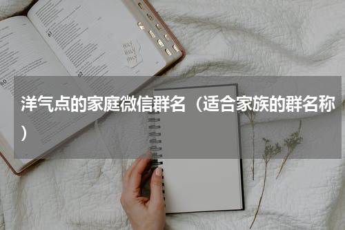 洋气点的家庭微信群名（适合家族的群名称）