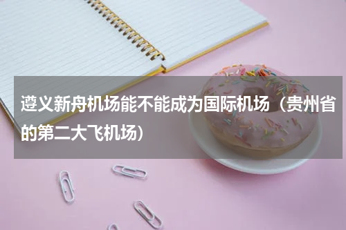 遵义新舟机场能不能成为国际机场（贵州省的第二大飞机场）
