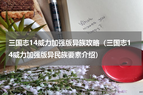 三国志14威力加强版异族攻略（三国志14威力加强版异民族要素介绍）