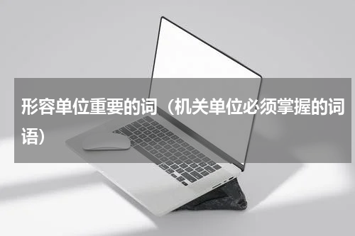 形容单位重要的词（机关单位必须掌握的词语）