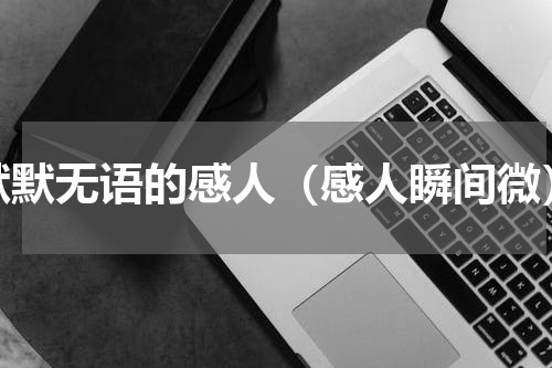 默默无语的感人（感人瞬间微）