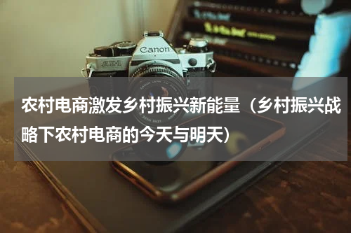 农村电商激发乡村振兴新能量（乡村振兴战略下农村电商的今天与明天）