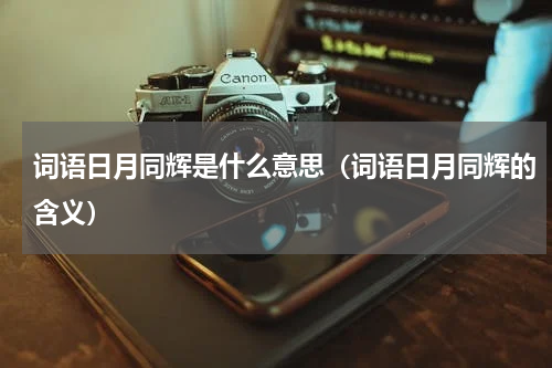 词语日月同辉是什么意思（词语日月同辉的含义）