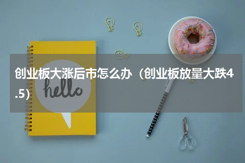 创业板大涨后市怎么办（创业板放量大跌4.5）