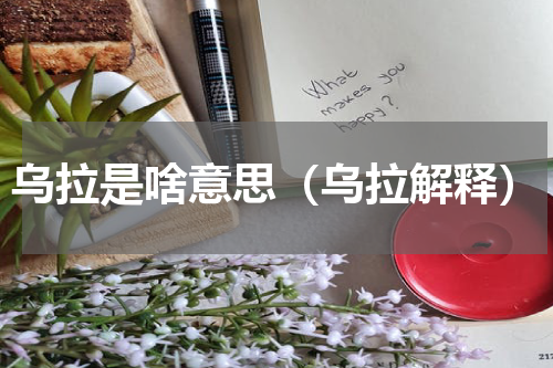 乌拉是啥意思（乌拉解释）