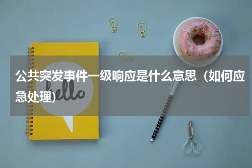 公共突发事件一级响应是什么意思（如何应急处理）