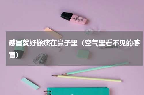 感冒就好像痰在鼻子里（空气里看不见的感冒）