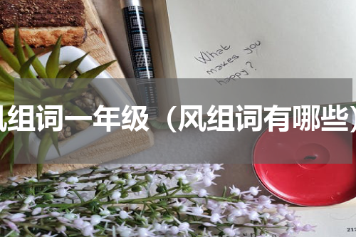风组词一年级（风组词有哪些）