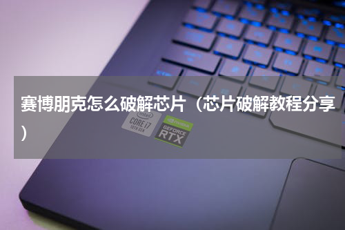 赛博朋克怎么破解芯片（芯片破解教程分享）