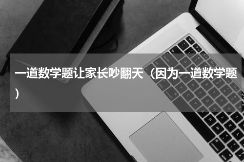 一道数学题让家长吵翻天（因为一道数学题）