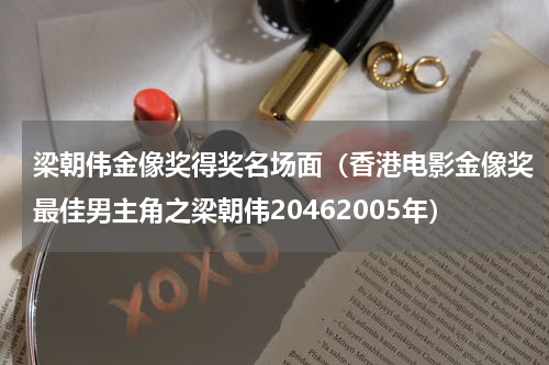 梁朝伟金像奖得奖名场面（香港电影金像奖最佳男主角之梁朝伟20462005年）