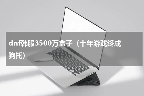 dnf韩服3500万盒子（十年游戏终成狗托）