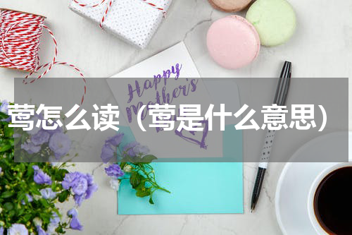 莺怎么读（莺是什么意思）