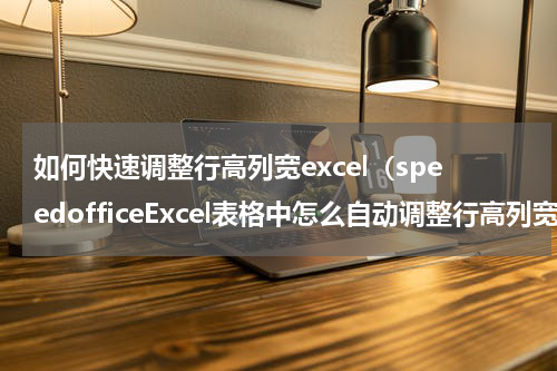 如何快速调整行高列宽excel（speedofficeExcel表格中怎么自动调整行高列宽）