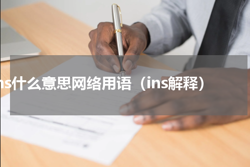 ins什么意思网络用语（ins解释）