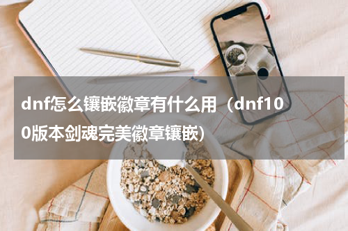 dnf怎么镶嵌徽章有什么用（dnf100版本剑魂完美徽章镶嵌）