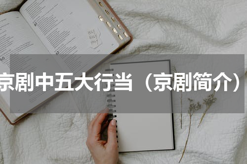 京剧中五大行当（京剧简介）