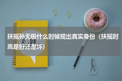 扶摇孙无极什么时候现出真实身份（扶摇时岚是好还是坏）