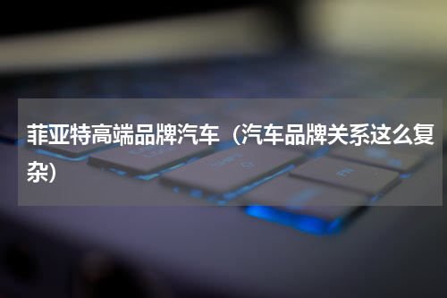菲亚特高端品牌汽车（汽车品牌关系这么复杂）
